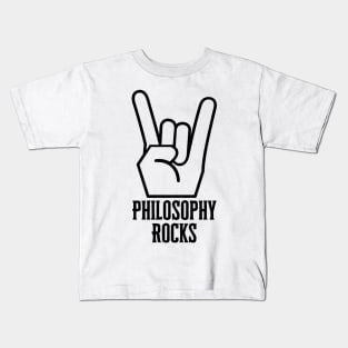 Philosophy Rocks Kids T-Shirt